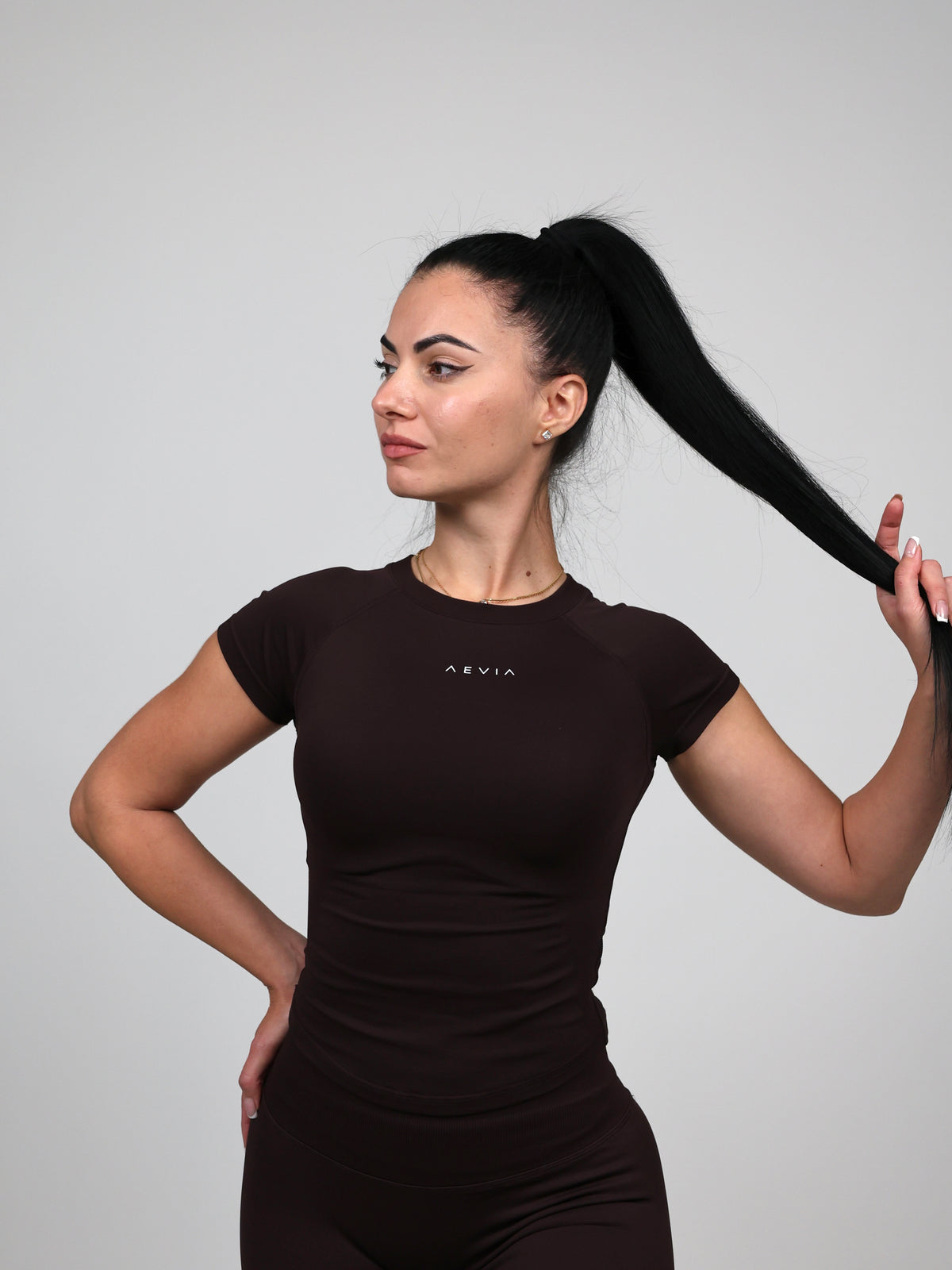 Shape T-Shirt - Espresso