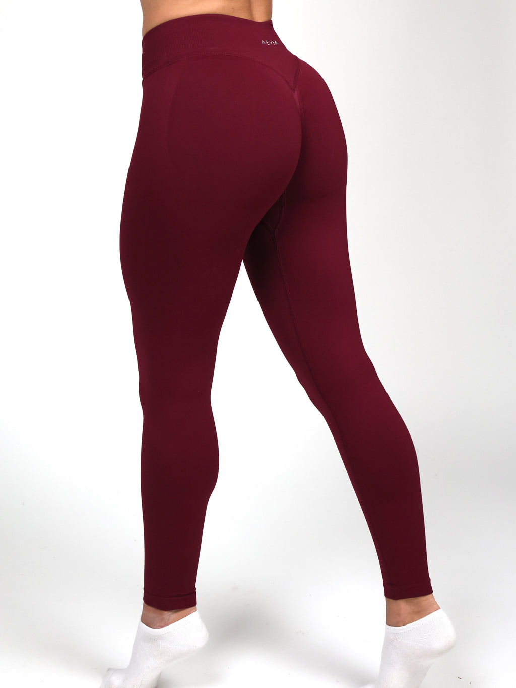 Shape Leggings  - Burgundy