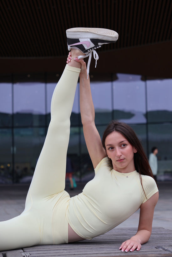 Shape Leggins Butter Yellow
