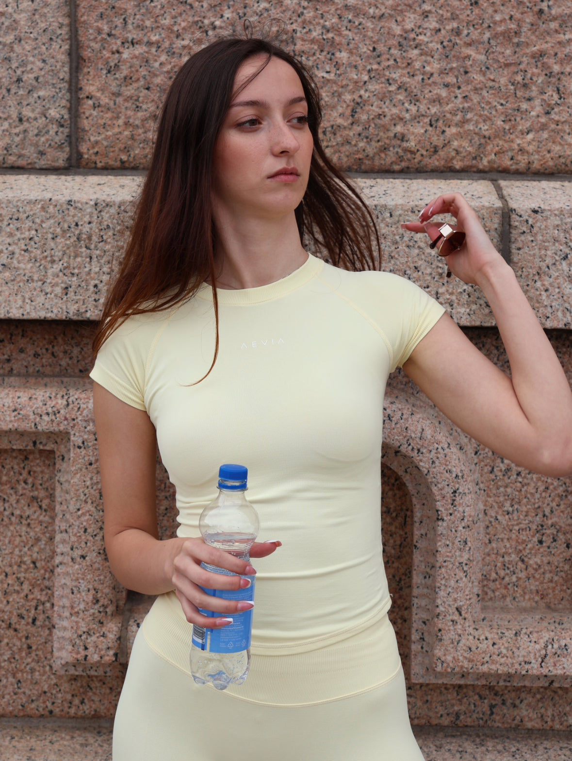 Sculpt T-Shirt Butter Yellow