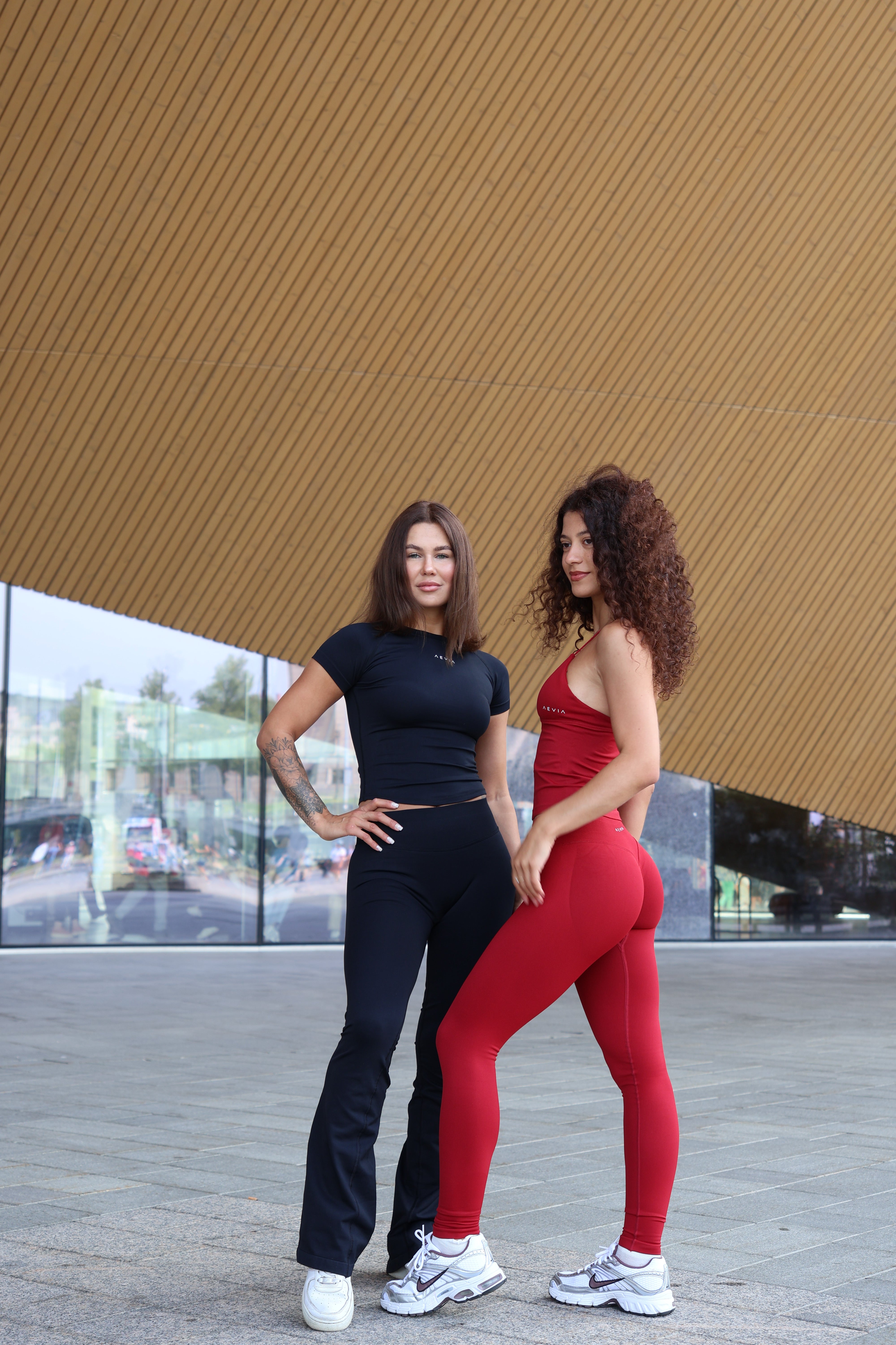 Shape Leggins Wine Red